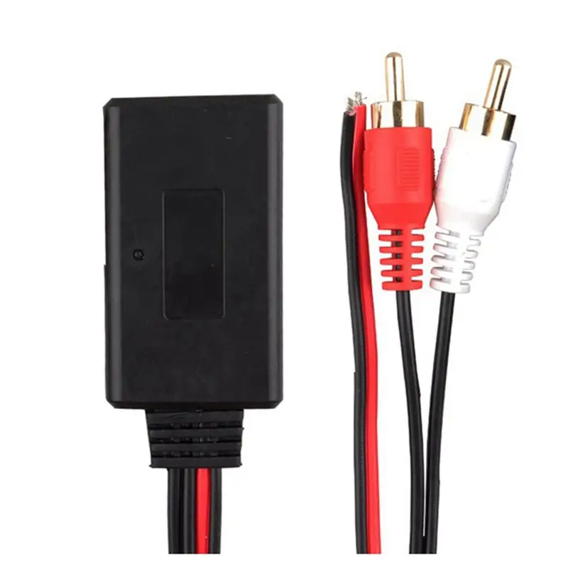 AS95 10X Universal Car Bluetooth RCA Audio Receiver Adapter Wireless Music Cable for Home Stereo