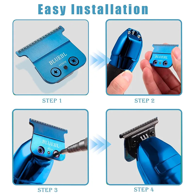 Professionelle Haarschneidemaschinen-Klinge für Babyliss PRO Haarschneider, Ersatzklinge FX707, Friseurzubehör – Detail 6