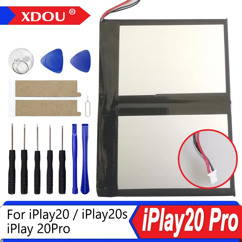 New 9000mAh 3449119 Tablet PC Battery For ALLDOCUBE Cube iPlay 20s / iPlay 20 Pro 20Pro 3449119-152P + Tools