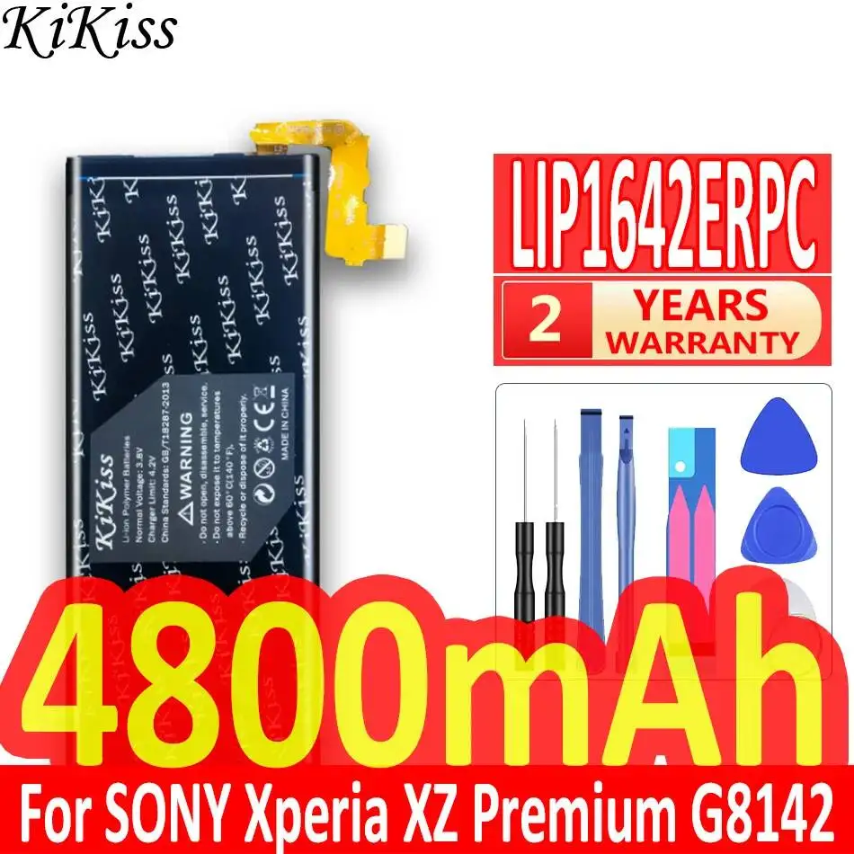 For Sony Xperia XZ Premium G8142 Xzp G8142 G8141 4800mAh Mobile Phone Battery LIP1642ERPC Long-Lasting Performance