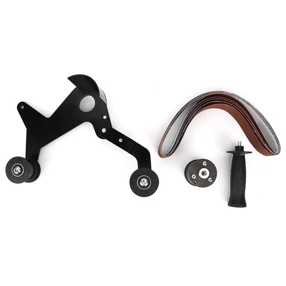 

Stainless Steel Pipe Polishing Machine Angle Grinder Flexible Abrasive Belt High Molecular Drive Wheel Accessories