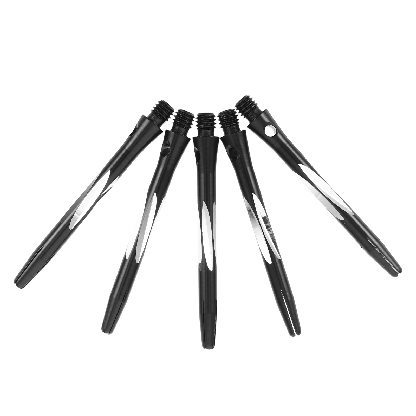 

5pcs Carved Dart Shafts Aluminum Grip Metal Supplies Thread Rods Replacement Outdoor Professional Toys