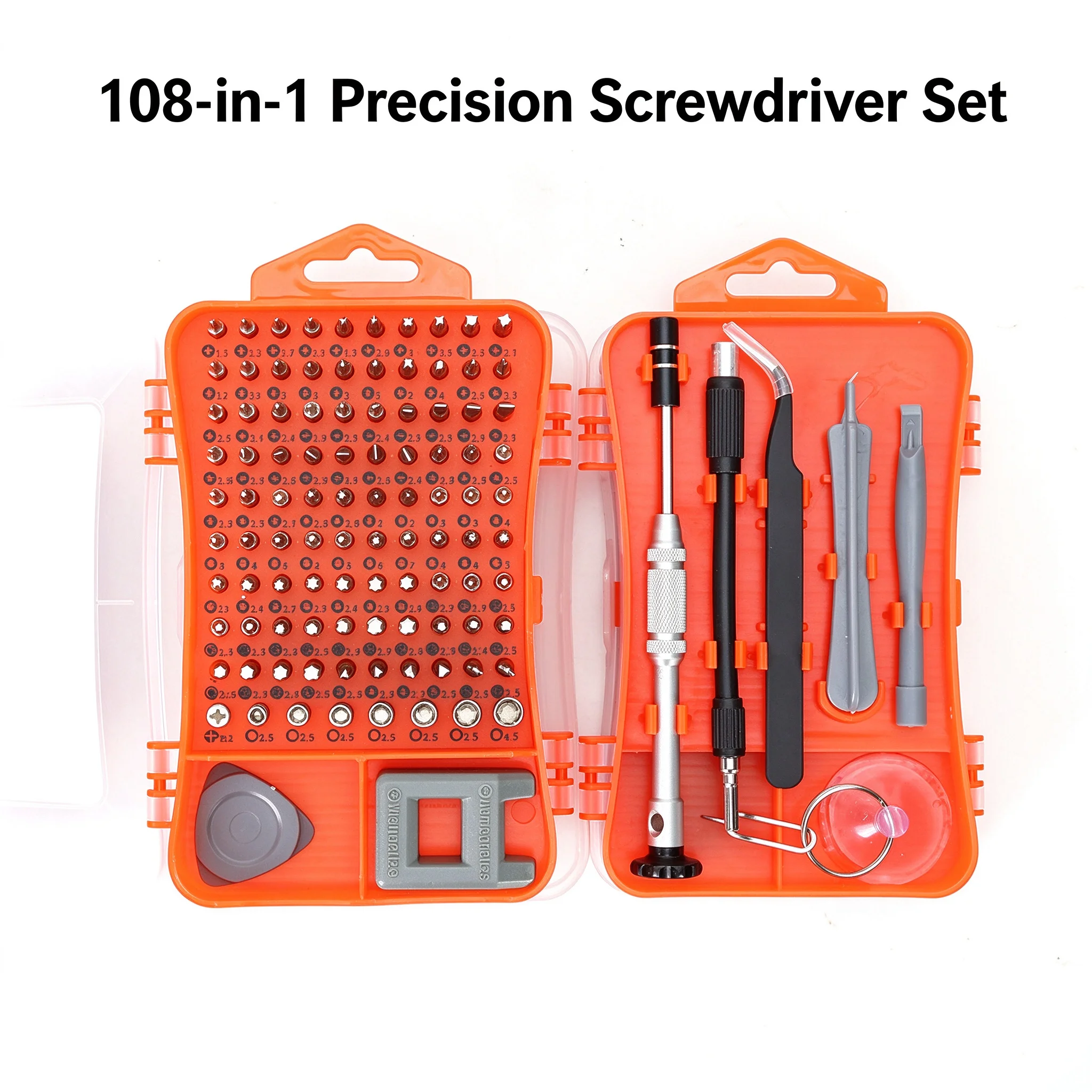 8in1 Alu Handle Watch Repair Combo Set Magnetic Bit Set for Phone Laptop Watch Professional Precision Tools Home DIY Kit