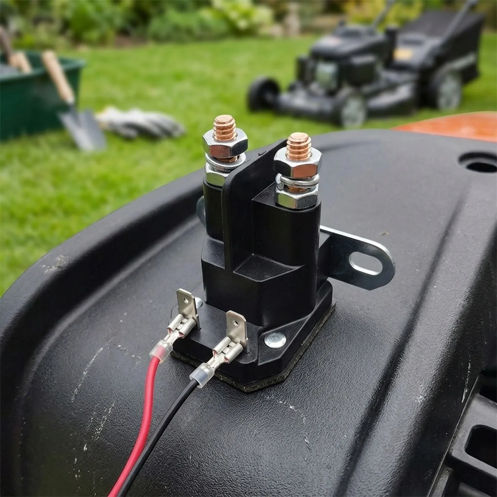Switch Magnetic Switch 12V for Lawn Mower for Lawn for tractor Medium for tractor Switch Ride-on Mower for Lawn Mower Parts
