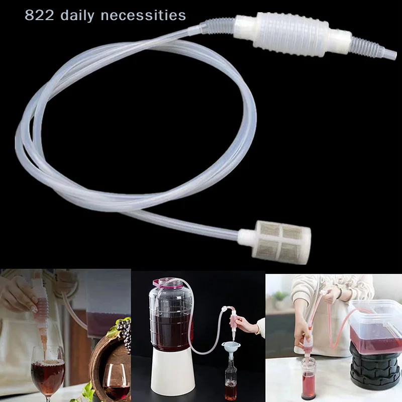 1.6m Plastic Brewing Siphon Hose Wine Beer Making Tool Brewing Food Grade Grade Making Brewing Tool Plastic For Beer Homebrew
