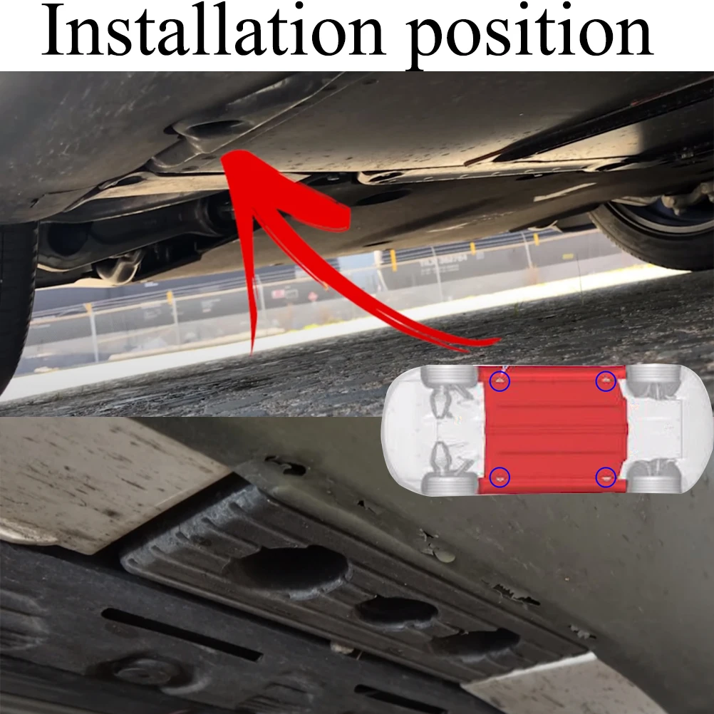 Adaptor bantalan Jack pengangkat karet, pelindung bingkai untuk Tesla Model 3 Model S Model X alat perbaikan mobil warna hitam