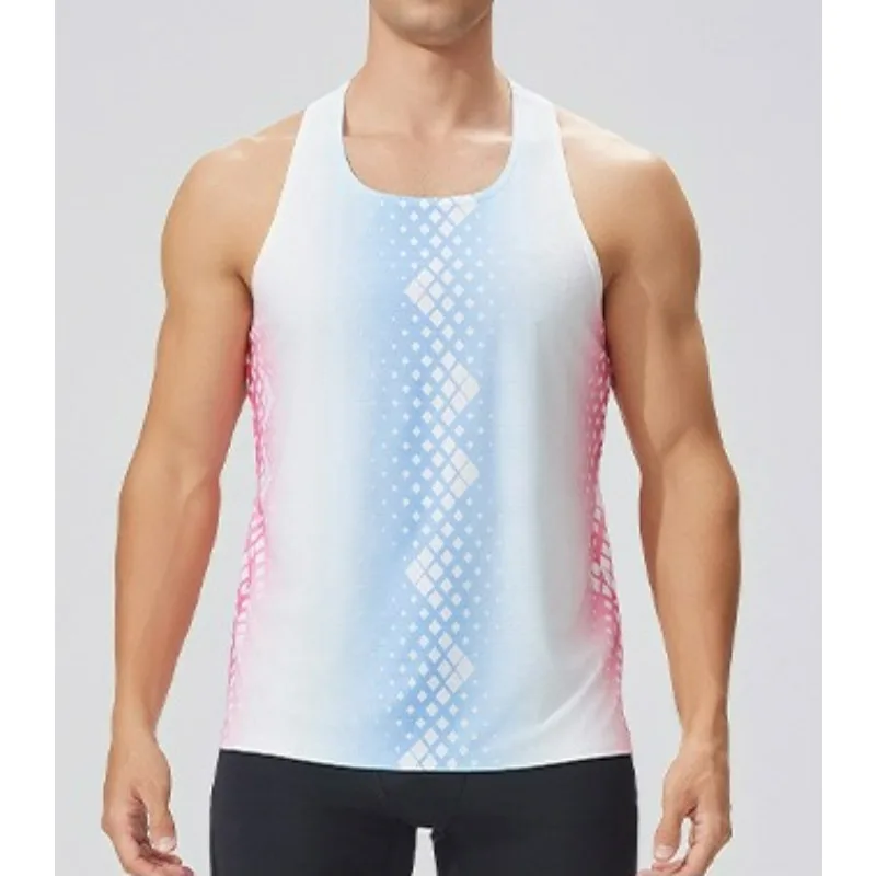 남성용 통기성 스포츠 조끼 이미지