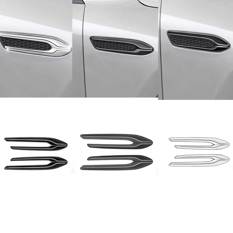 

Для Mazda CX60 2022-2024 Для cx-80 CX80 2024-2025 Автомобильное крыло с жабрами в виде акулы, боковое вентиляционное отверстие, наклейка, накладка, Стайлинг автомобиля