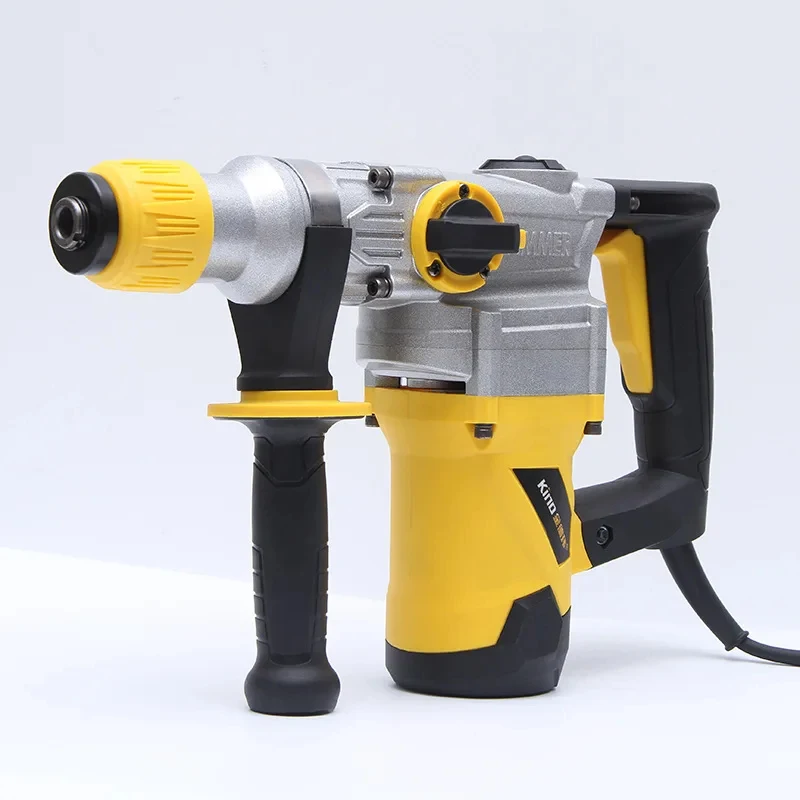 Impact Drill Brushless HammerMultifunctional Rotary Electric Pick 26Mm1680W For 18V Battery