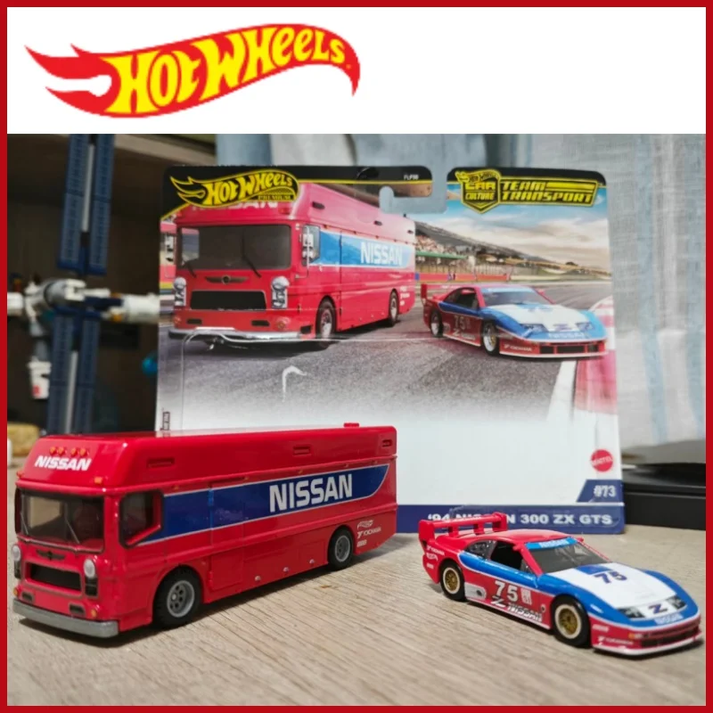 

Оригинальный автомобиль Hot Wheels премиум-класса, команда по перевозке 1:64, модель автомобиля, игрушки, литой автомобиль Toyota Nissan Audi Bmw, нераспечатанный
