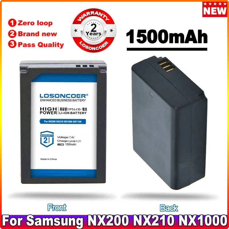 1500mAh BP-1030 BP1030 BP1130 BP-1130 ED-BP1030 Battery For Samsung NX500 NX1000 NX1100 NX200 NX210 NX2000 NX-300M L10 Camera