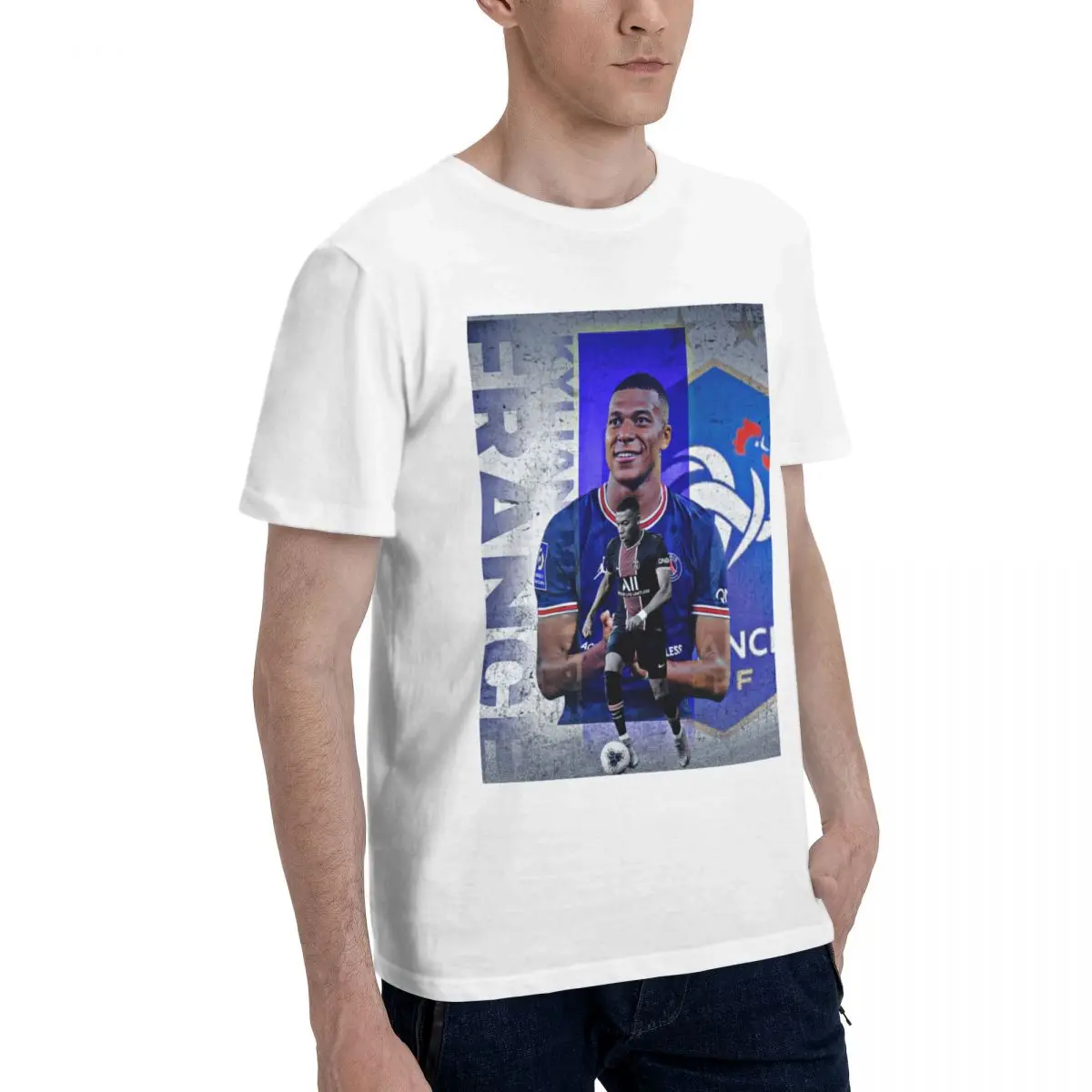 Mbappe And Mbappﾩ Kylian Champion France Football Team Soccer 18 Sports Novelty Top tee Vintage Activity competition