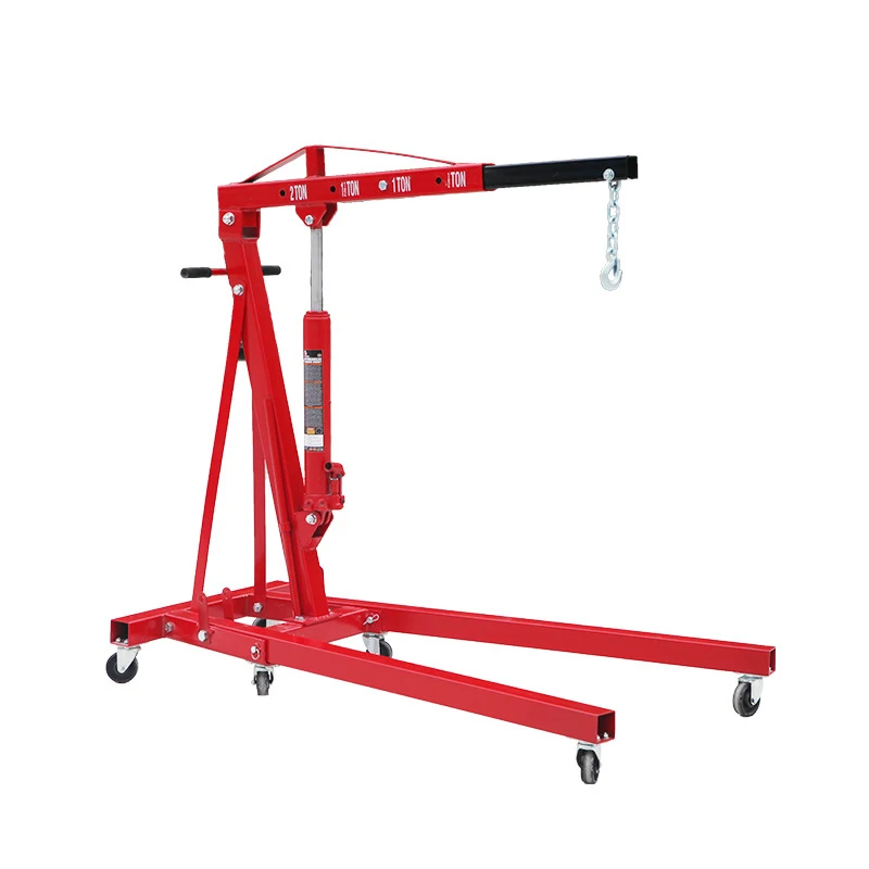 Folding Crane Hydraulic Car Engine Crane Engine Lifting Crane 2 Ton Lifting 25-2240MM Lifting range