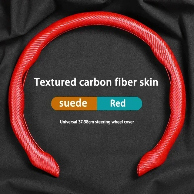 

Car Suede Steering Wheel Cover Wear-resistant For Mercedes-Benz W213 W211 W176 Auto Accessories