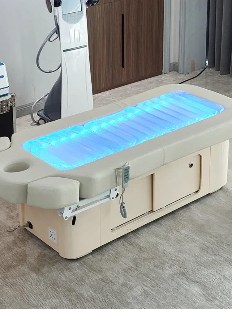 Massage Multifunctional Lifting Water Bed Intelligent Constant Temperature Hydrotherapy Bed Spa Heating