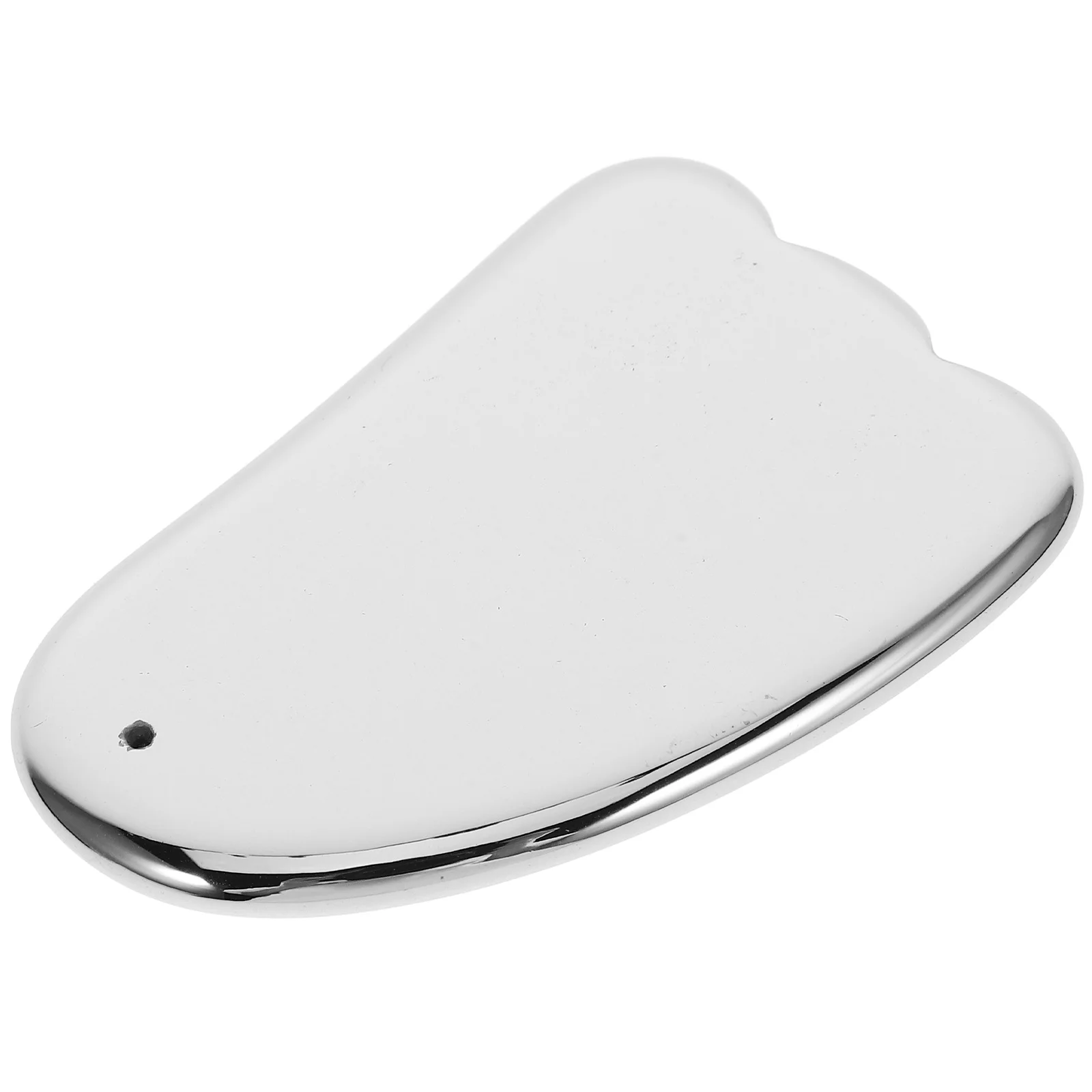 

Foot-Shaped Facial Massager Durable Scraping Board Smooth Edge Face Guasha Tool Acupuncture Home Massage Relaxation