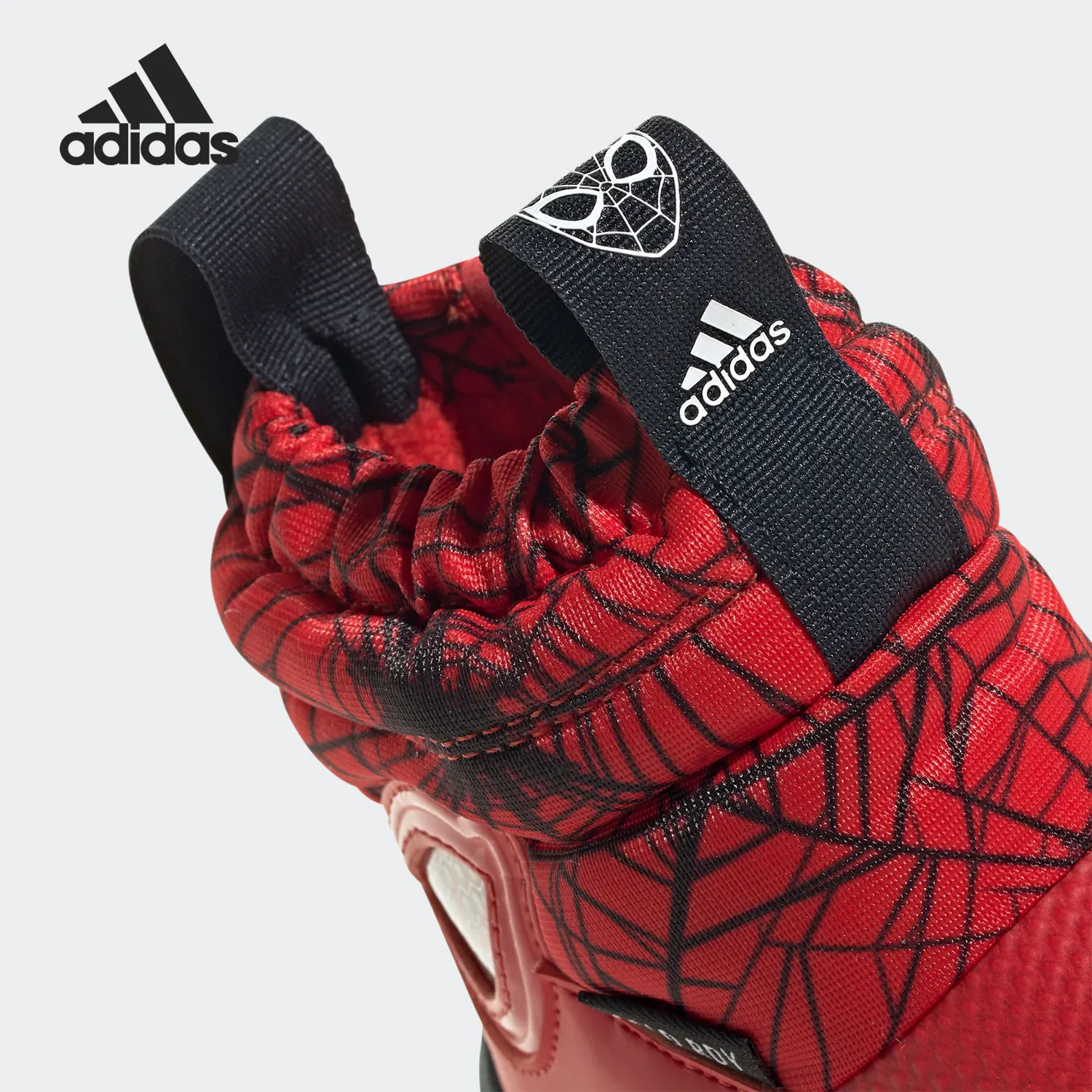 حذاء أديداس الأصلي للشتاء الجديد من Spider-Man ذو العلامة التجارية المشتركة للأطفال للثلج الدافئ FV4271 #3
