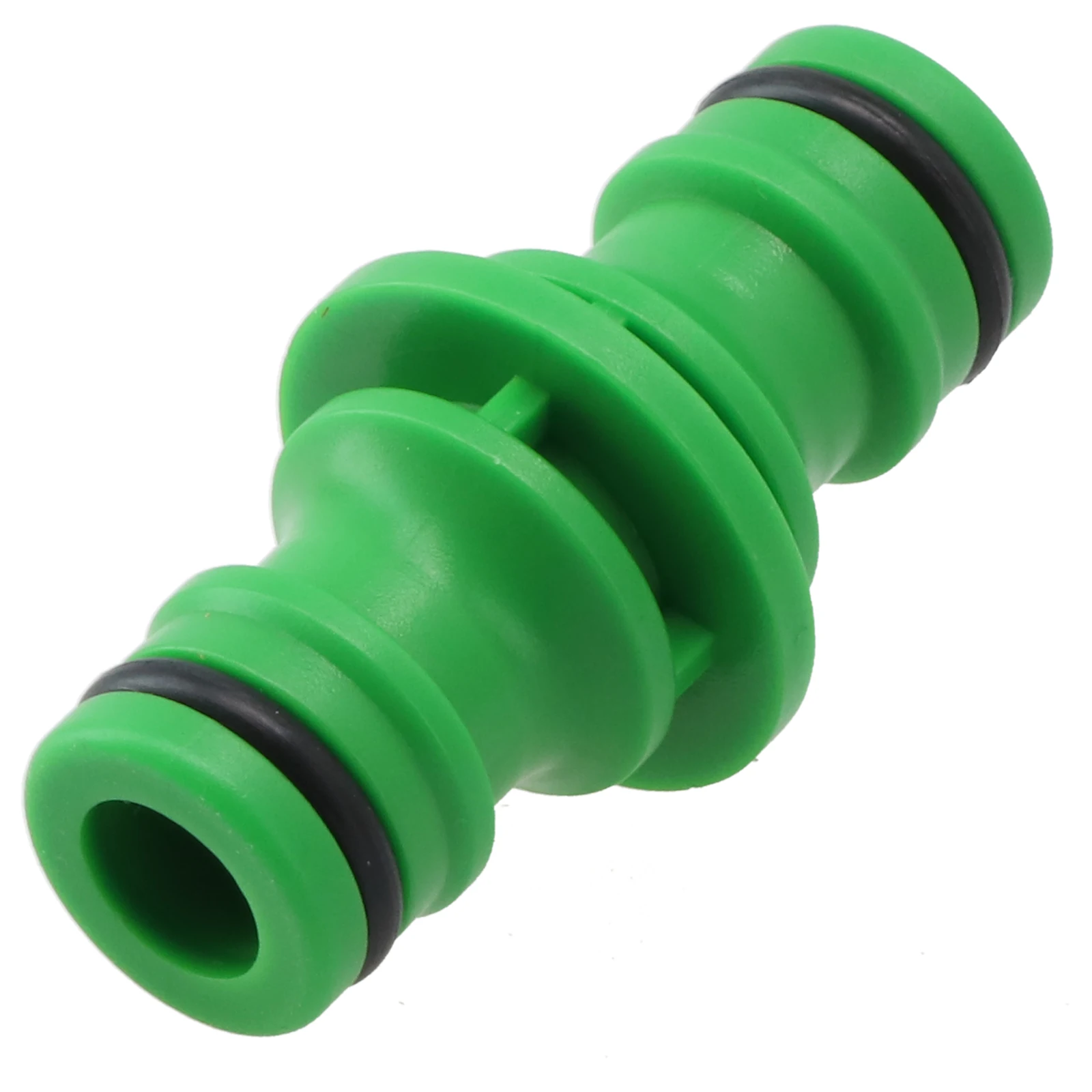 2 Way Garden Hose Connector Joiner Coupler Watering Water Pipe Tap Male Black Green Joiner Repair Connector Coupling