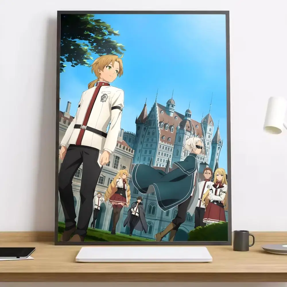 Mushoku Tensei Jobless Reincarnation Malerei Kalligraphie HD-Leinwandposter Wohnzimmer Schlafzimmer Bar ästhetische Dekoration – Detail 17