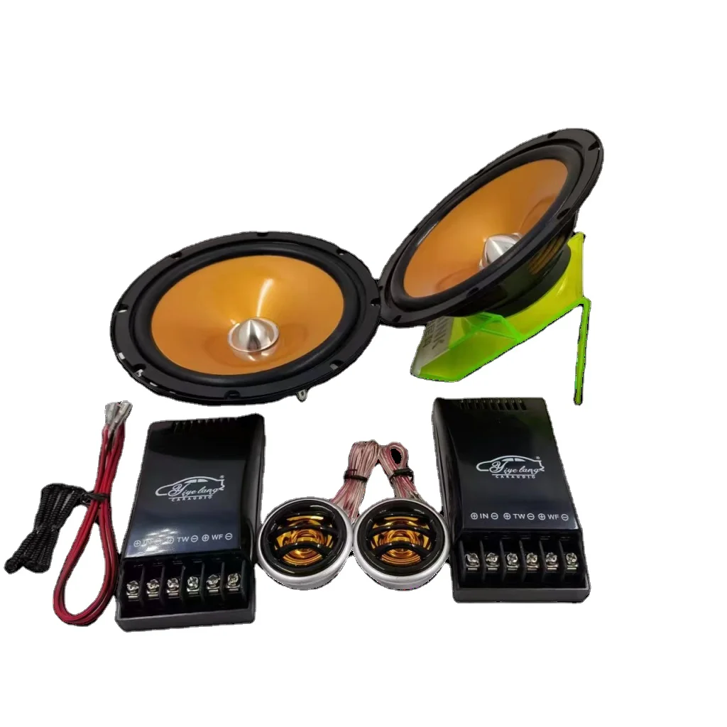 

6,5-дюймовые полнодиапазонные частотные автомобильные аудиодинамики, неодимовая сталь, неразрушающая установка, тяжелый средний бас, коаксиальный звуковой сигнал