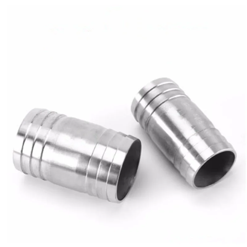 6mm 8mm 10mm 12mm 13mm 14mm 15mm 16mm 17mm 18mm 19mm 20mm Hose Barb Straight Two Way 304 Stainless Steel Pipe Fitting Connector