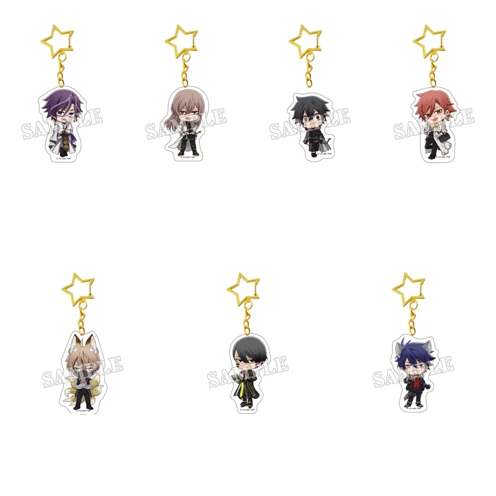 Figura de Anime de 6CM, Tougen Anki ‌   Llavero Acrílico con Personajes de Cosplay, Adorno, Accesorios, Colección de Artículos, Regalos
