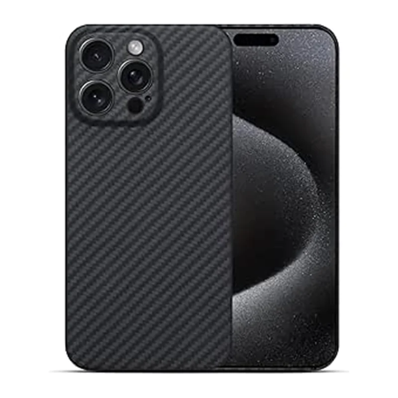 

Ультратонкое арамидное углеродное волокно YTF-Carbon для Apple iPhone 16 15 pro max, чехол 13 14, чехол для iPhone 16, защитный чехол с полным покрытием для камеры