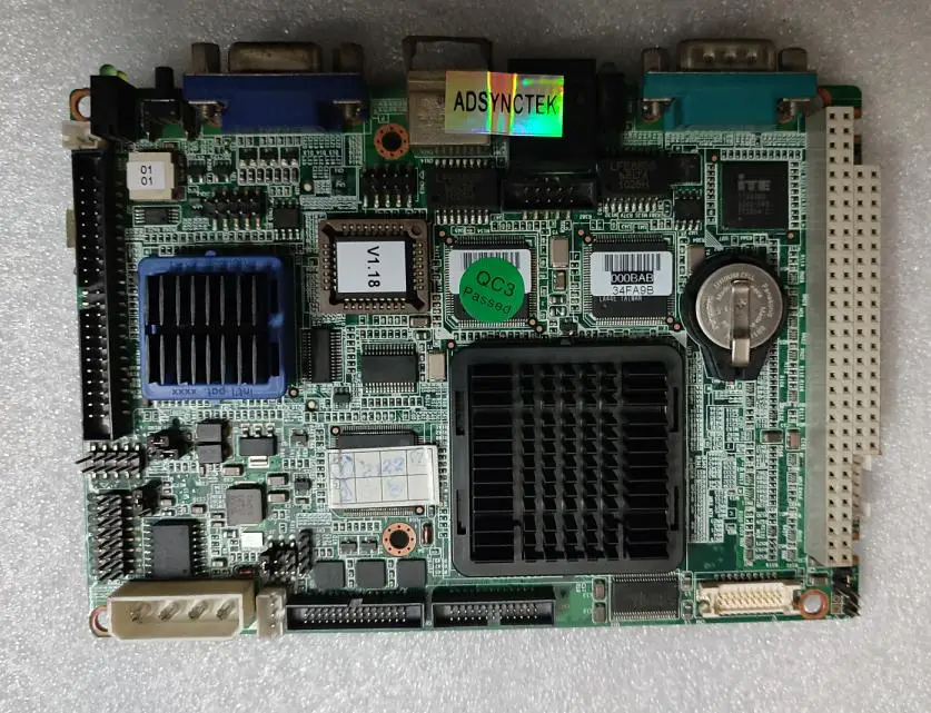 

PCM-9375 100%OK Original Embedded 3.5" IPC Mainboard PC/104 Industrial motherboard PCM-9735E Rev.A1 with RAM 2*Ethernet