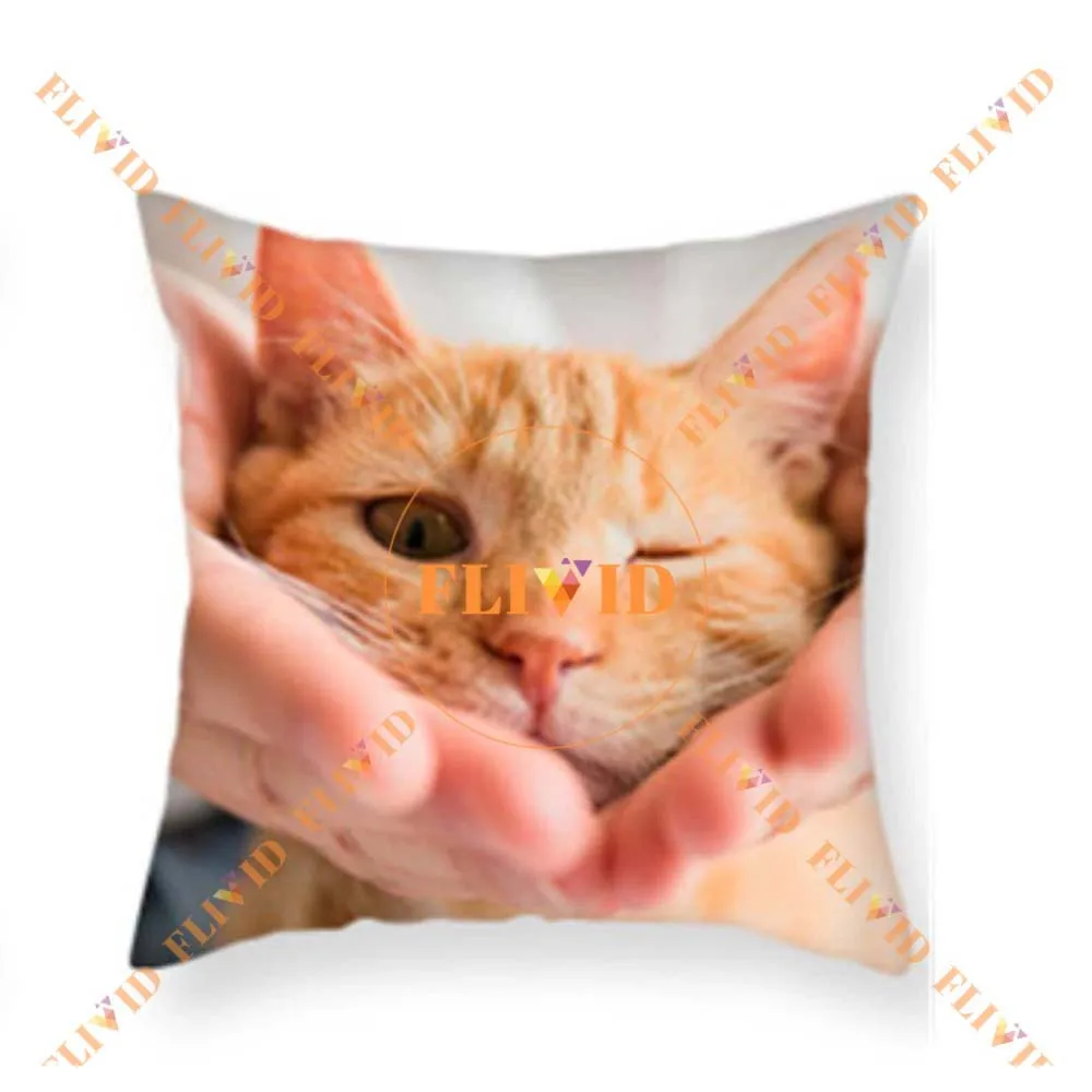 Customized Your Photo Pillows,Personalized Portrait Pet Photo Pillow,Custom Confidante Pillow,Birthday Memorial Gift,Lover Gifts