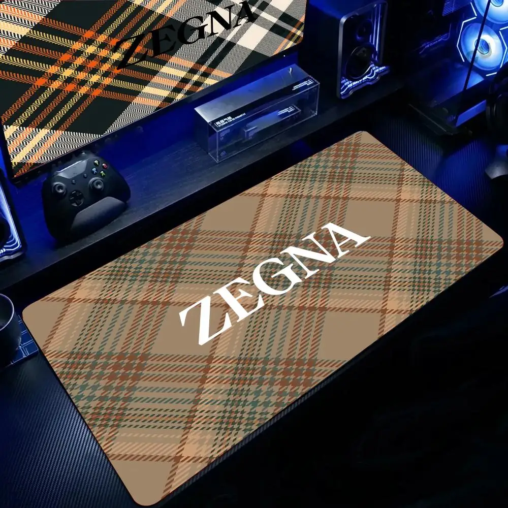 

Zegna Light luxury Zegna Mouse Pad Mousepad Large Gaming Mouse Pad LockEdge Thickened Computer Keyboard Table Desk Mat