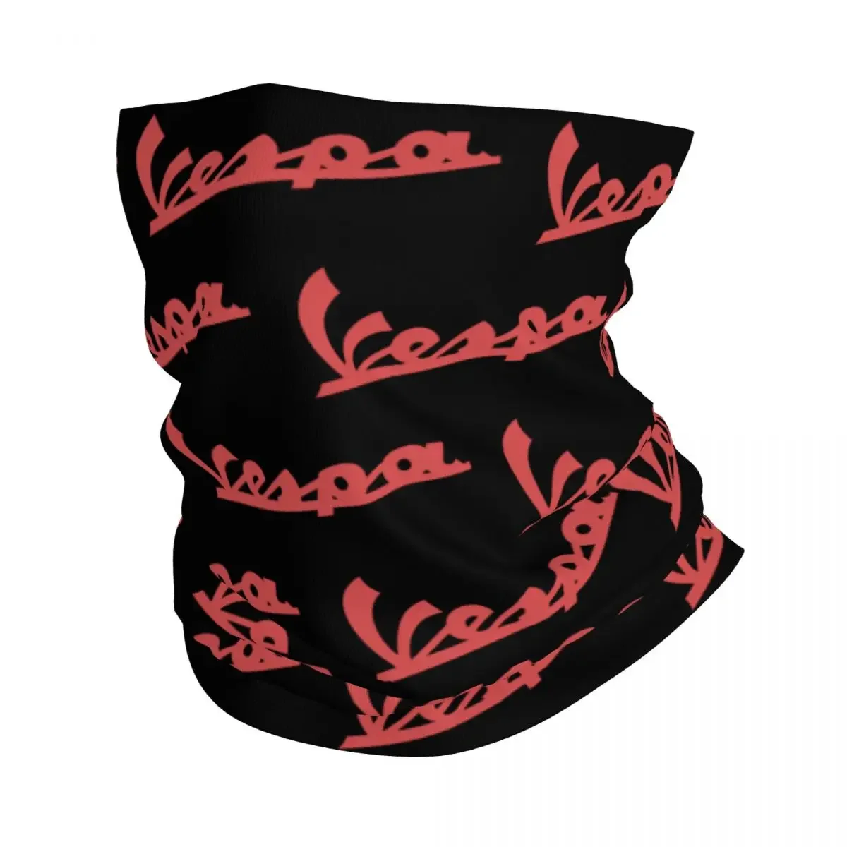 Italy Motorcycle Racing Bandana Neck Cover Print Vespas Wrap Scarf Multifunctional Headwear Riding for Men Women Adult Washable