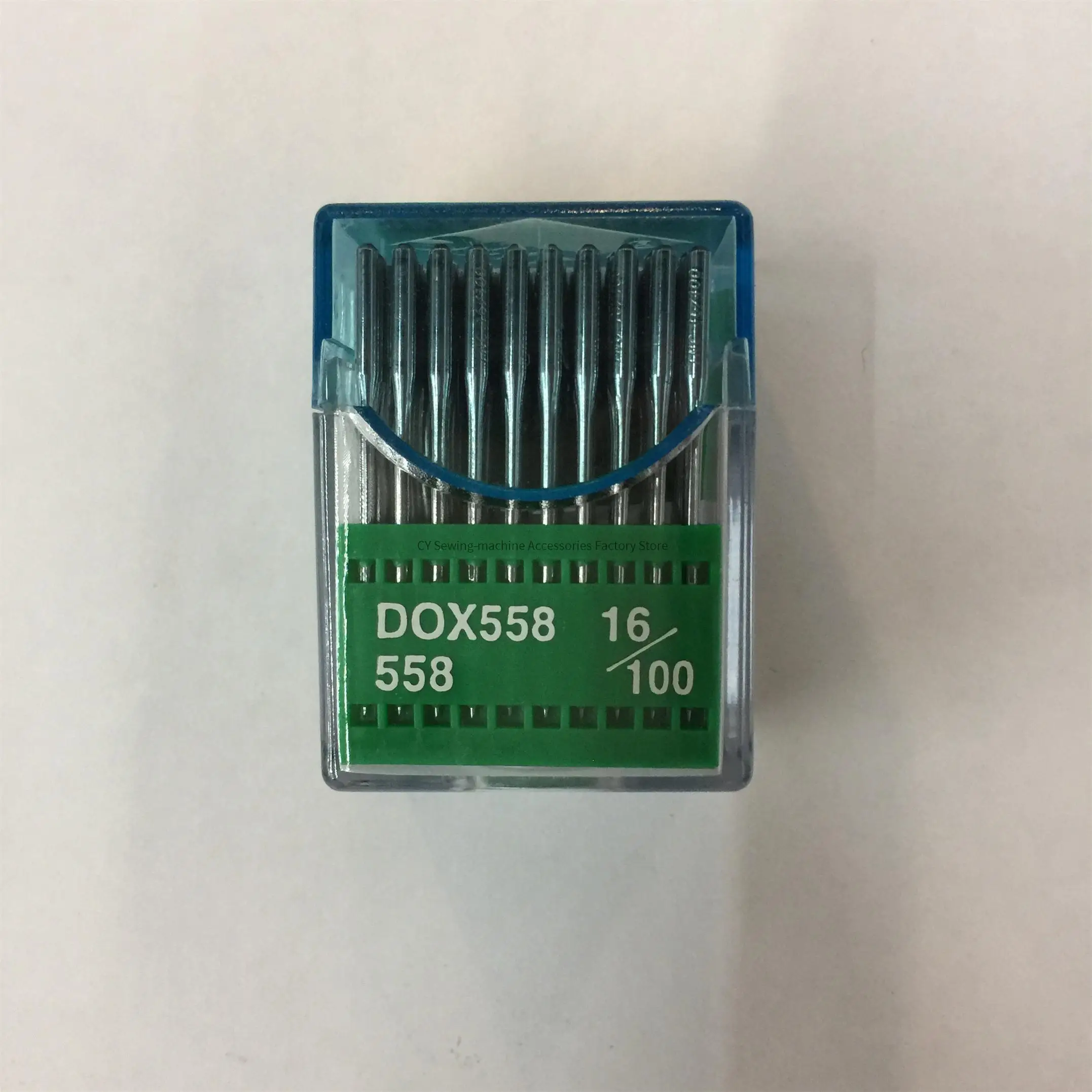 100PCS 10 Packs Tnc Dox558 Do*558 558 Needles Taiwan Needle for Brother 9820 Round Head Buttonholing Durkopp 558 559 580 Sewing