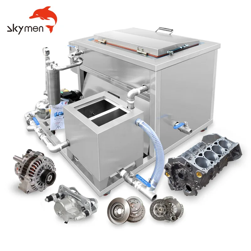 Ultrasonic Cleaning Machine with Filtration System DPF Ultrasonic Cleaner 360L for Engine Block Molds