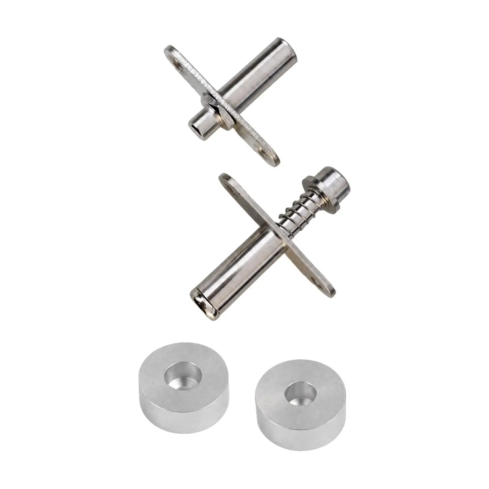 Rotating Hinge Hardware Assembly Space-Saving Cylindrical Hinge Hardware Set Slim for Interior Partition Projects
