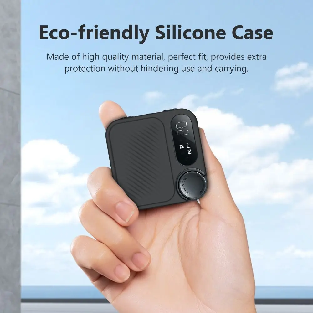 Silicone Protective Case Shockproof Dustproof Protector Anti-scratch Cover Shell for Xiaomi Sports Walkie-Talkie Walkie-Talkie
