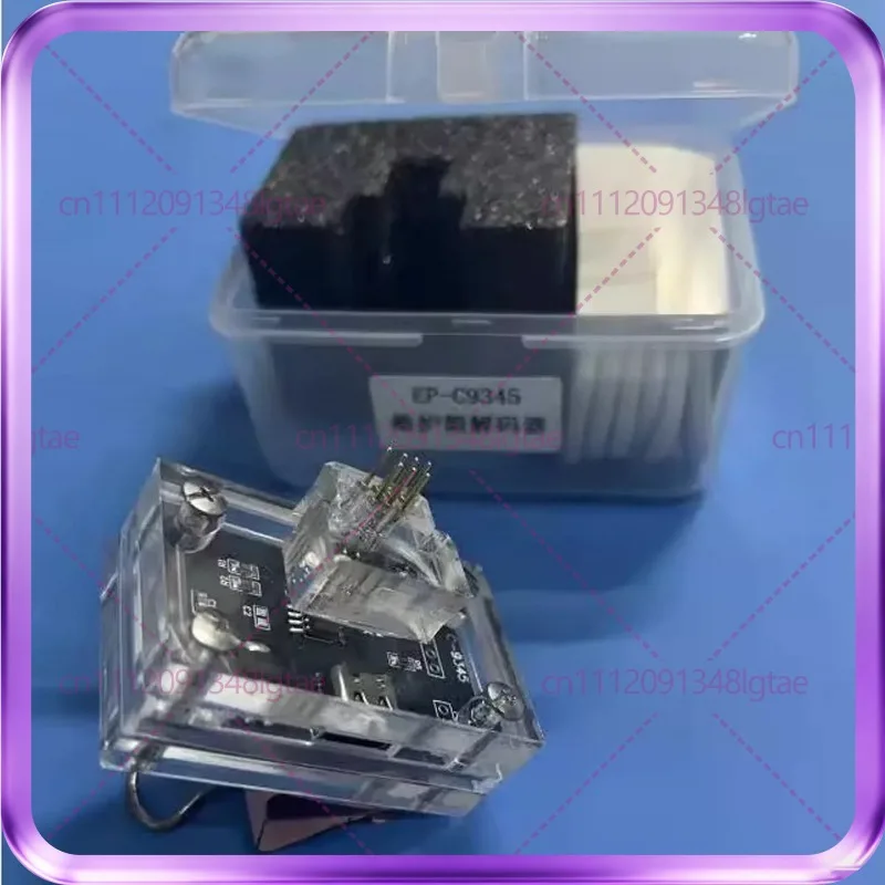 For Epson L8058 18058 15158 15168 Clear decoder C9345 Maintenance box USB model