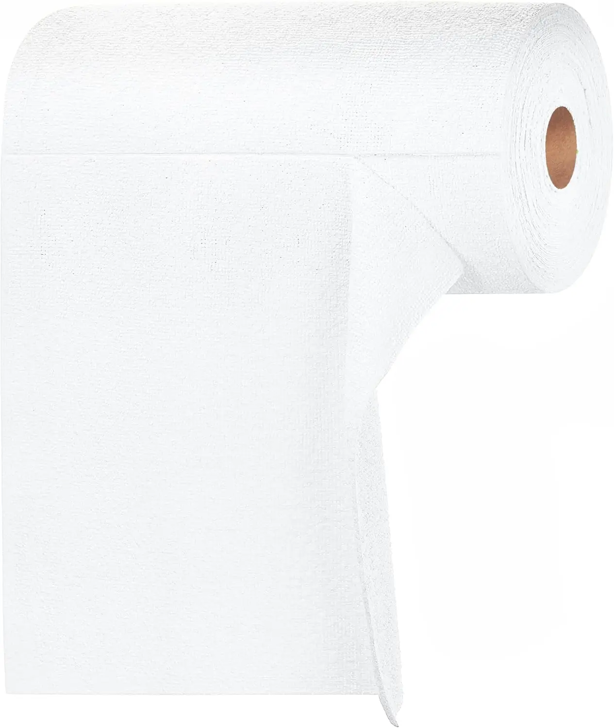

Tear-A-Rag Roll -50 Pack, 12x12 Microfiber Cleaning Cloth, Reusable Towels for Home, Auto & Shop (White)
