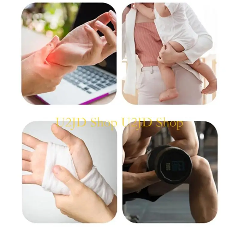 U2JD Ergonomic Wrist Brace Guard With Double Splint Design For Recovery Gym Activity