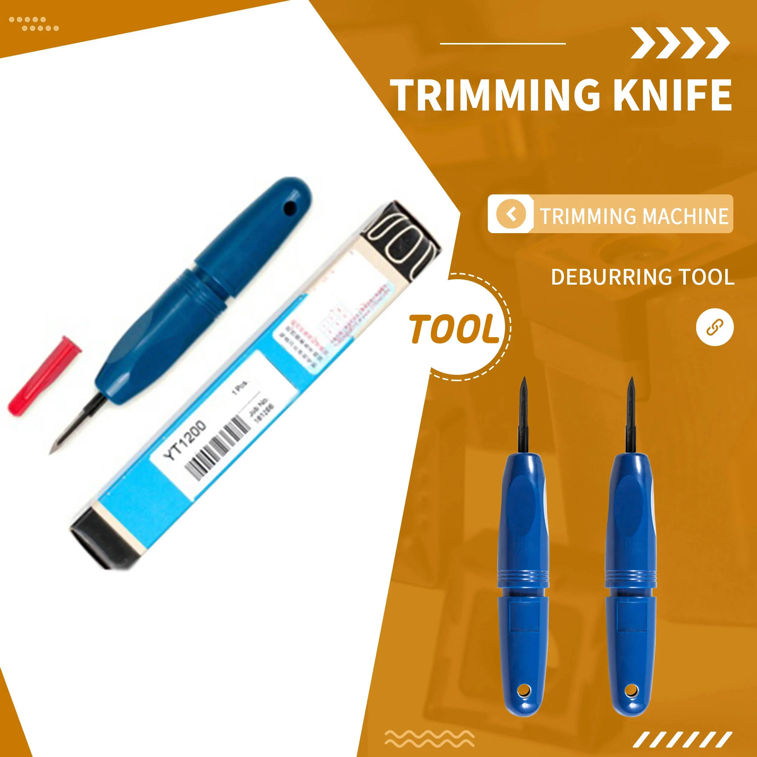 Multifunctional Trimmer Tools Double-Head Adjustable Triangle Scraper Trimming Knife YT1000 YT1200 Scraper Tool BT8001 CNC Tools