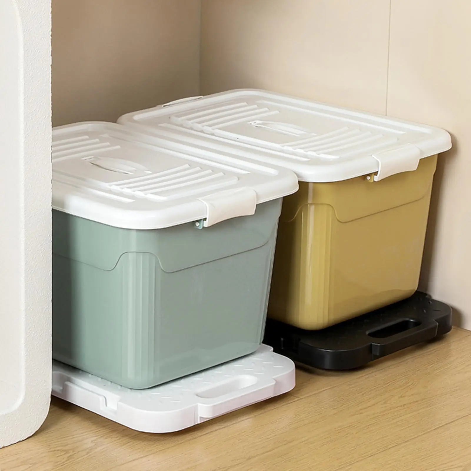 Furniture Movers Trolley Heavy Duty 4 Wheels Furniture Trolley Quiet Smooth Mobility Floor Cart Appliance Plants Movers for Dorm