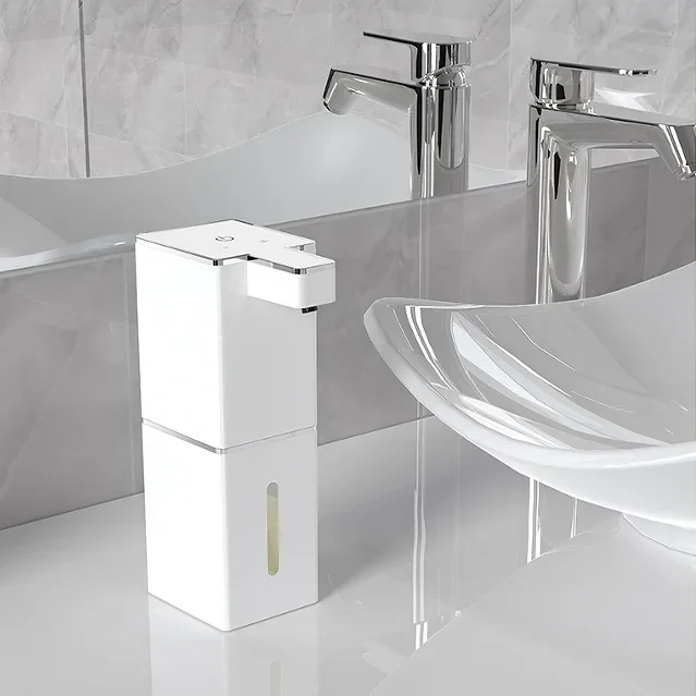 

Wall mounted foam dispenser 400ml Induction soap dispenser Electric foam washing machine Automatic induction soap dispenser