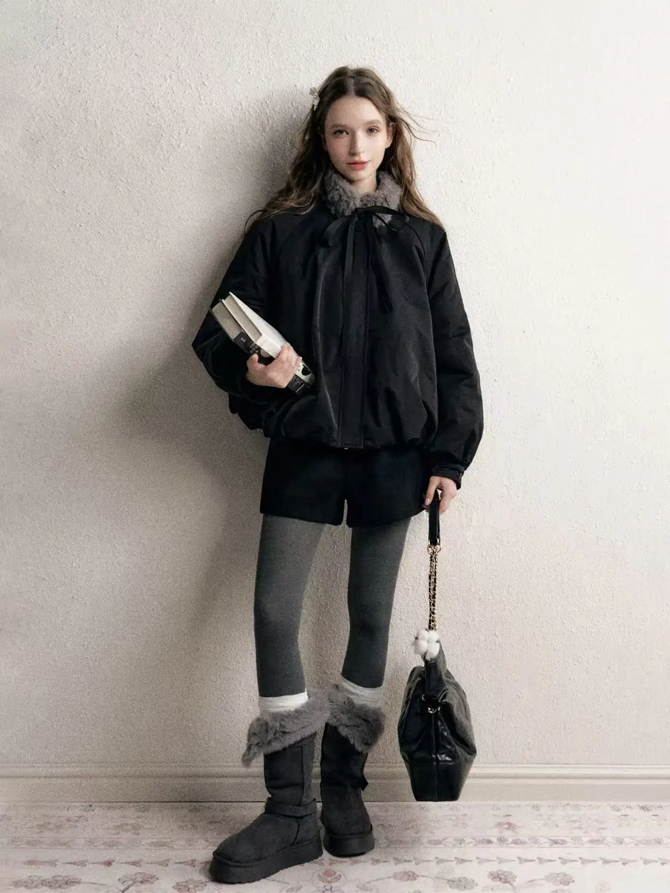 

Зимнее пальто TheLike Original, женское, длинное, с хлопковой подкладкой, с меховым воротником, дизайнерское, теплое, с хлопковым наполнителем