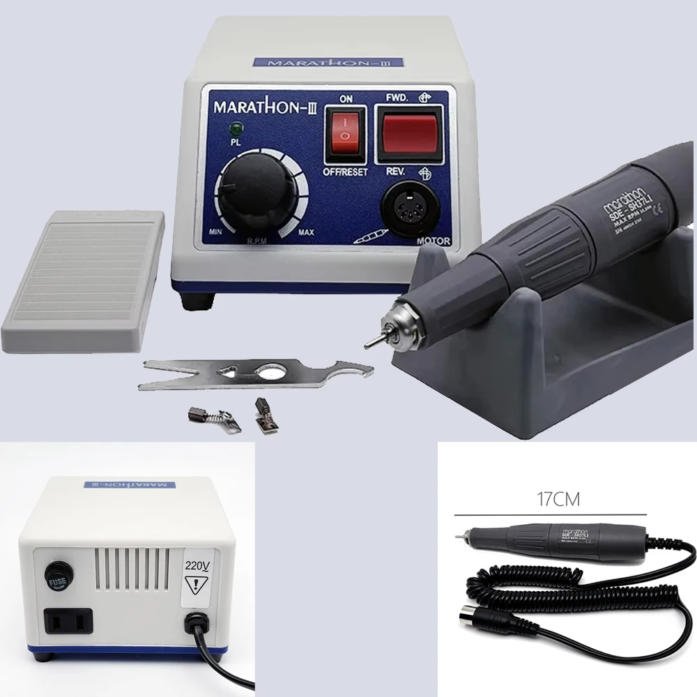 

Dental Lab Electric SMT Marathon Motor Micromotor Machine N3 + 35K Rpm H37L1 Handpiece 110V 220V Dentist Instrument