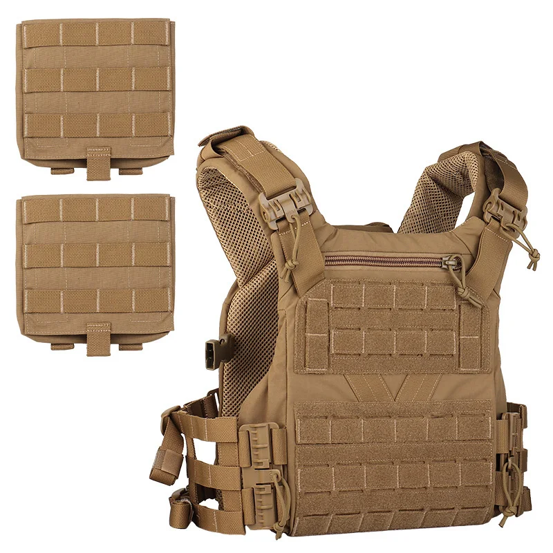 Agilite Tactical Vest 3.0 Quick-break MC Fabric Combat Vest K19 Vest Tactical Hunting Vest Nylon with Side Plate Bag