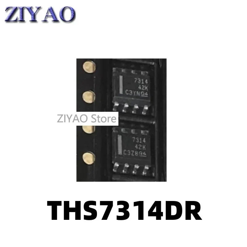 1PCS THS7314DR THS7314 7314 SMD SOP8 Video Amplifier IC