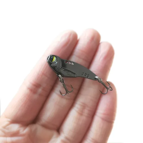 OUTKIT Металлические блесны VIB 3D глаза 3,5г 5г 7г