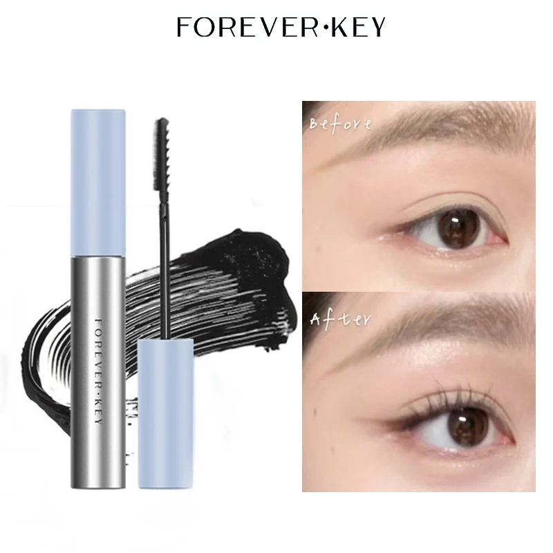 foreverkey-rimel-preto-curling-grosso-a-prova-d'-agua-cilios-extensao-primer-volumizing-a-prova-de-manchas-maquiagem-duradoura-para-cilios