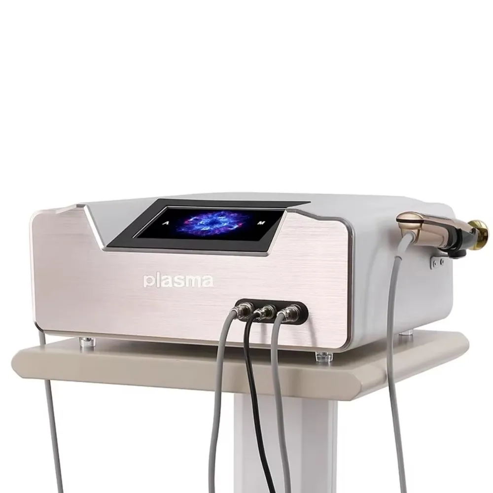 2 Handles Ozone Plasma Facial Machine, Skin Rejuvenation Wrinkle & Pigment Removal Anti-Aging Beauty Device