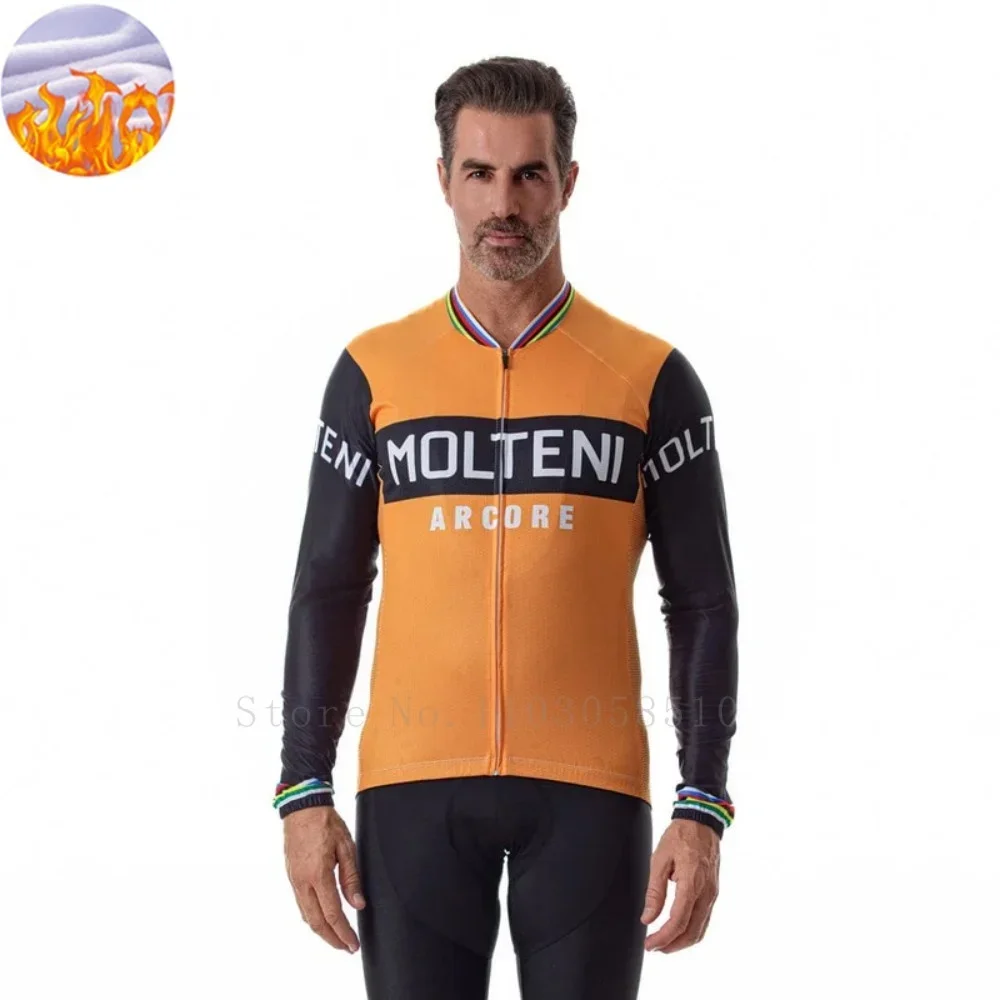 

Men Winter Autumn Cycling Jacket Thermal Fleece Cycling Jacket Warm Inside Cycling Jersey Ciclismo Outdoor Sports Jackets