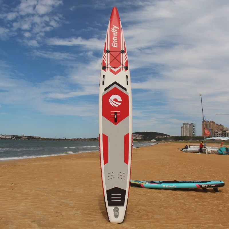 

Надувная доска для серфинга (SUP) для взрослых, 11 футов, с веслом, для плавания стоя, производство Китай